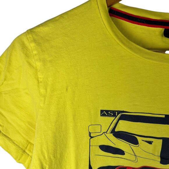 Hackett x Aston Martin Racing Mens Sz M Shirt 15/16 Short Sleeve Car AMR Auto - Picture 9 of 10